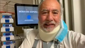 VIDEO| Senador Iván Flores tras su accidente: “Pensé que había perdido el antebrazo”