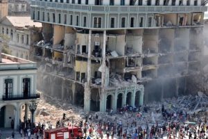 Ya suman 35 los muertos a causa de la explosión en hotel de La Habana