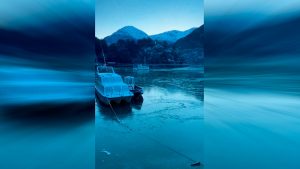 VIDEO| Impresionante: El mar se congeló en la Región de Aysén producto del frío extremo