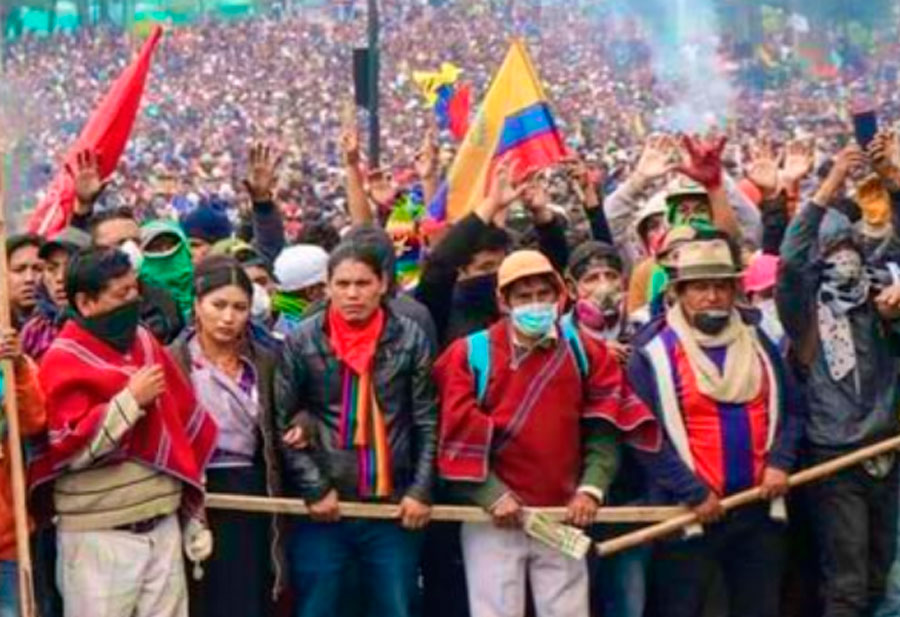 Protestas sociales en Ecuador provocan paralización del fútbol