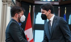 Trudeau sobre Boric: "Es emocionante ver la aparición de una voz progresista con una agenda apasionante"