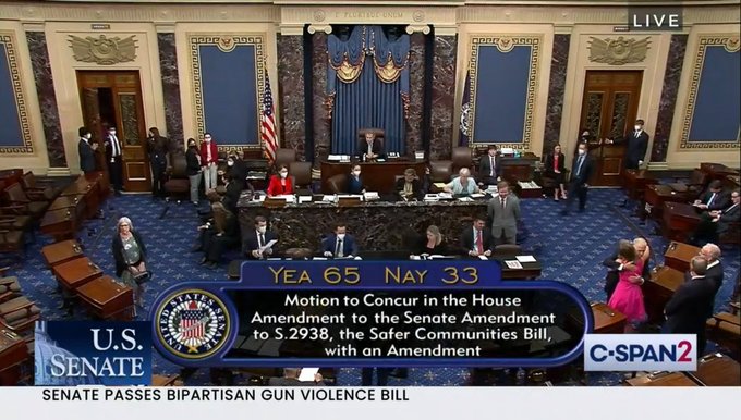 Senado aumenta el control de armas en Estados Unidos tras resolución del Supremo