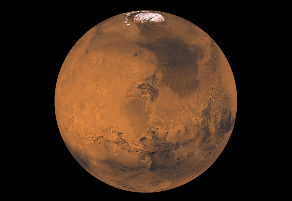 Científicos descubren lava fluida en el planeta Marte que data de hace 59 millones de años