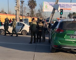 Balacera en Intermodal La Cisterna: Carabinero fue herido en el rostro por delincuentes