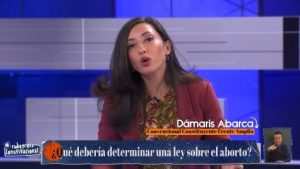 VIDEO| El jaque mate de Damaris Abarca a Felipe Kast: “A los 9 meses, las mujeres parimos, no abortamos”