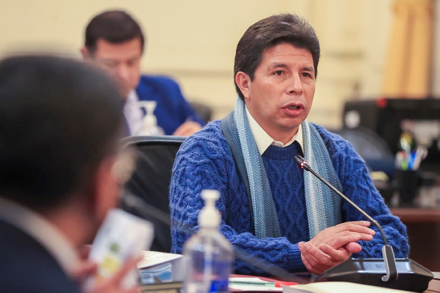 Castillo pide a oposición cesar «ambición desmedida» para sacarlo del poder