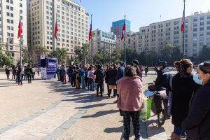 Plebiscito: Gobierno inaugura “Kiosko Chile vota informado” en Plaza de la Constitución
