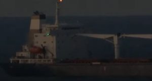 El primer buque con cereal ucraniano llegó a la costa turca, cerca de Estambul