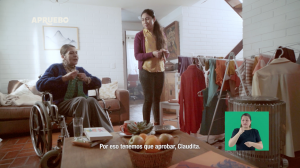 VIDEO| “¡Por nosotras!”: Franja Feminista por el Apruebo destaca que “Cuidar es trabajar”