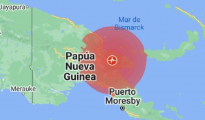 Terremoto de magnitud 7,6 en Papúa Nueva Guinea: Shoa descarta amenaza de tsunami en Chile