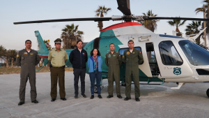 Bienes Nacionales realiza sobrevuelo en Arica para fiscalizar ocupaciones irregulares
