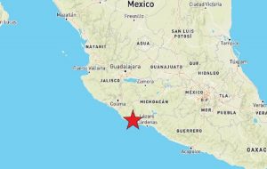 México fue sacudido por otro sismo de gran magnitud durante la madrugada de este jueves