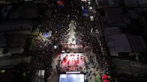 VIDEO| Apruebazo de Recoleta congregó a más de 20.000 personas en la previa del gran cierre