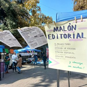 A revitalizar el barrio: Vuelve el Malón Editorial al Paseo Bulnes