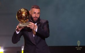Karim Benzema ganó el Balón de Oro 2022 en ceremonia donde Tiane Endler fue protagonista