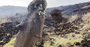 Confirman nuevo incendio forestal en Rapa Nui: Fuego afectó la zona de Papa Vaka