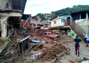 22 muertos y más de 50 desaparecidos deja un deslave en zona central de Venezuela