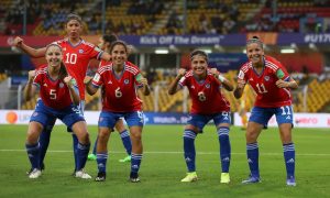 Estreno goleador: Selección Chilena triunfa en su debut en el Mundial Femenino Sub-17