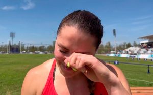 VIDEO| Una emocionadísima Natalia Duco vuelve tras dos años y gana medalla de oro en Asunción
