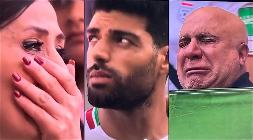 [VIDEO] Qatar 2022 y dramáticas imágenes: Jugadores de Irán amenazados deben cantar himno