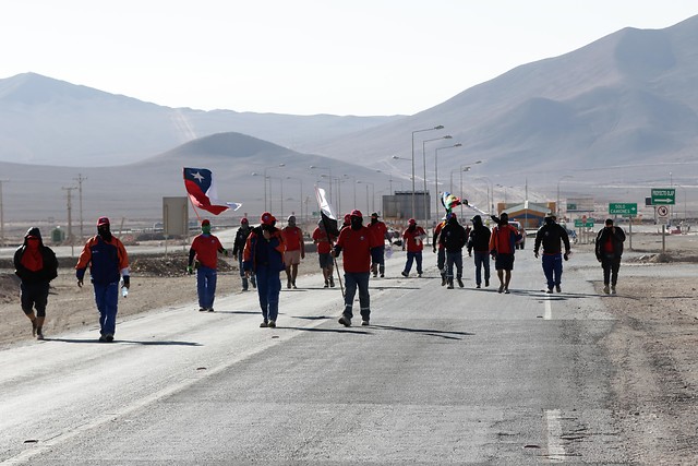 Trabajadores de Minera Escondida anuncian paro a raíz de «graves incidentes» de seguridad