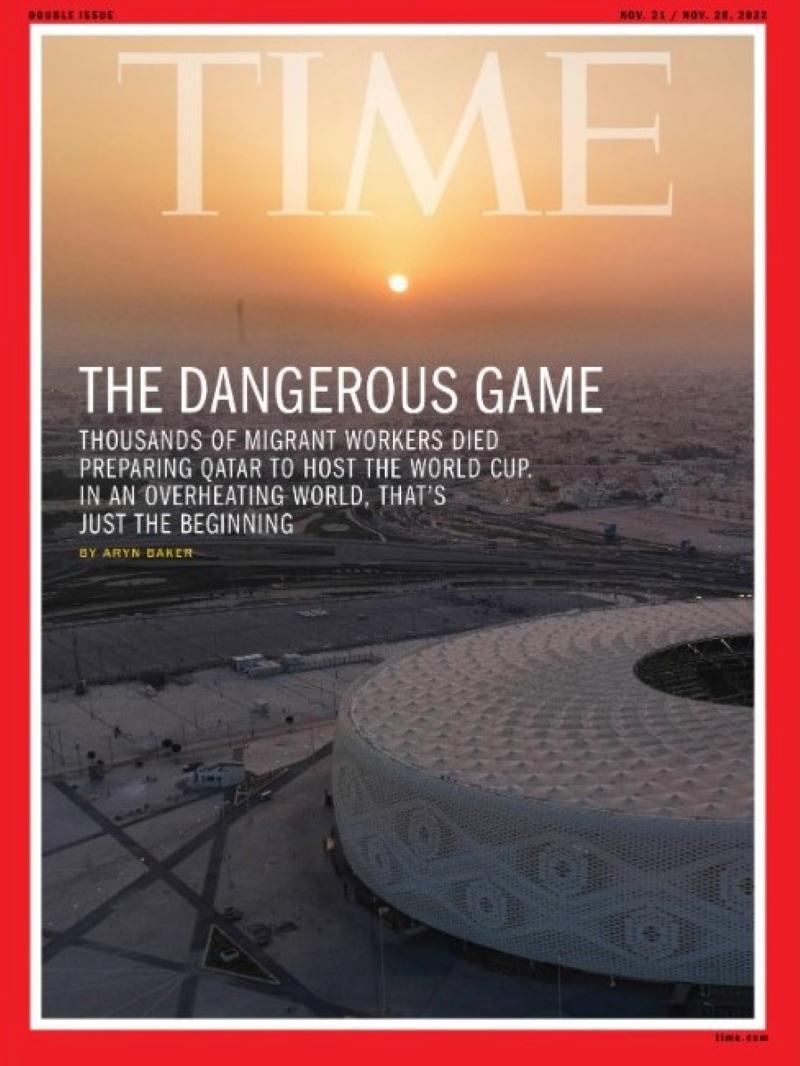 La portada de Time sobre la oscura trastienda de la organización del Mundial