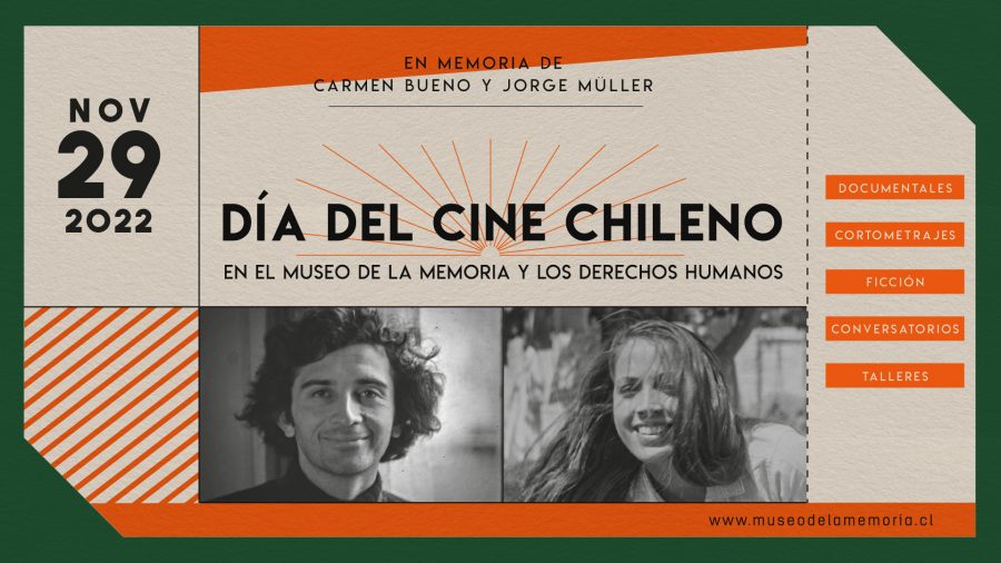 Postal del día del cine chileno