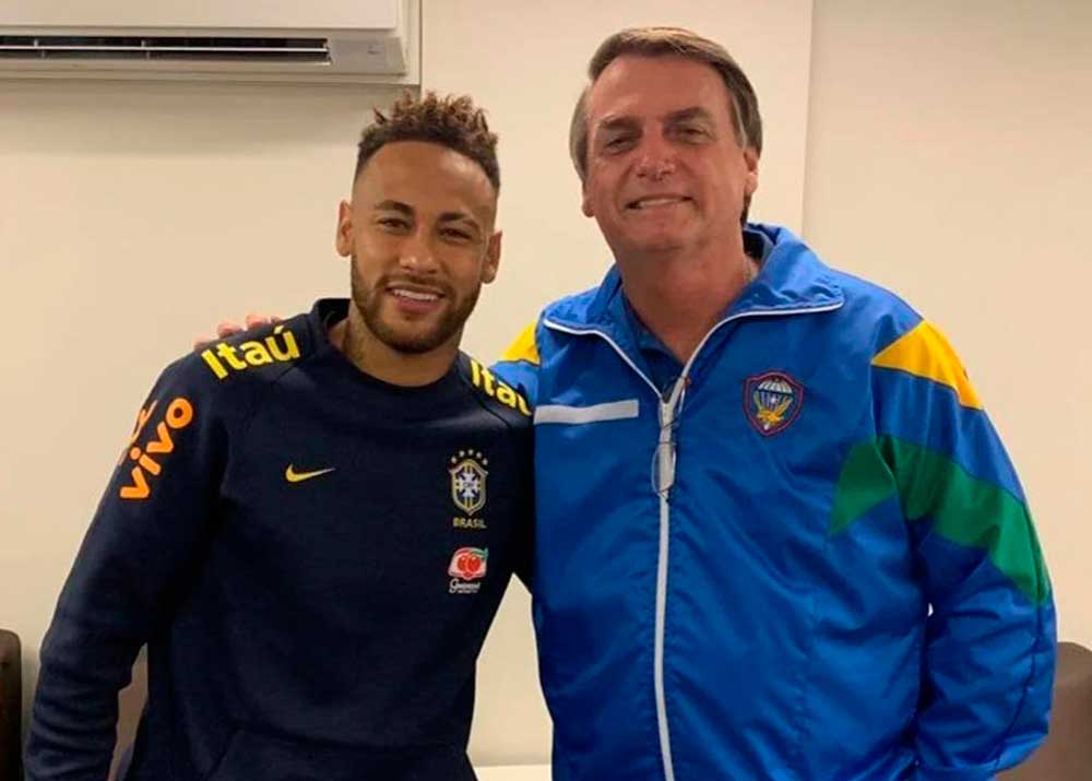 ¿Neymar cumplirá su ofrenda? El día que prometió dedicarle un gol a Bolsonaro