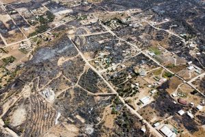 VIDEO| Las devastadoras imágenes del incendio forestal en Melipilla que aún sigue activo