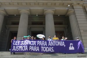 VIDEO| Protestas en la Corte Suprema tras anulación del juicio contra Martín Pradenas
