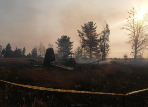 Galvarino: Fallece piloto que combatía incendio forestal luego que capotara su avioneta