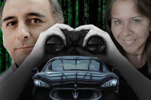 Un Maserati, un hacker y una esposa vigilada: El inédito espionaje de empresario dueño de club de golf