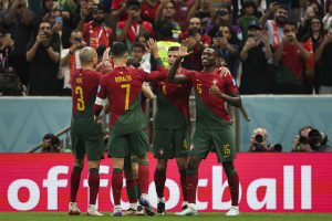 Con Ronaldo en la banca: Portugal vence 6-1 a Suiza y pasa a los cuartos de final