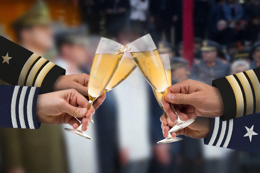 Vinos, licores y espumantes: Fuerzas Armadas gastan más de 300 millones en alcohol este 2022