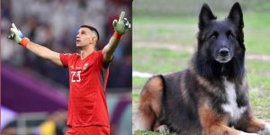 VIDEO| Dibu Martínez compra perro de más $20 millones para proteger medalla de campeón