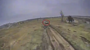 VIDEO| El impactante registro en primera persona de un dron destruyendo un tanque ruso