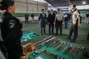 Masiva intervención de Gendarmería en 21 penales: Incautan 515 armas y 1,1 kilos de droga