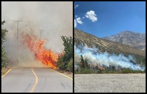VIDEO| Decretan Alerta Roja en San José de Maipo por incendio forestal cerca de casas