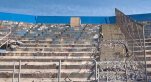VIDEO| La UC comienza demolición de estructura de su estadio: “Es un momento emocionante”