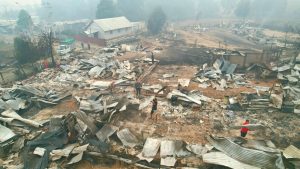 Buenas noticias en medio de la tragedia: Incendio forestal en Santa Juana es contenido
