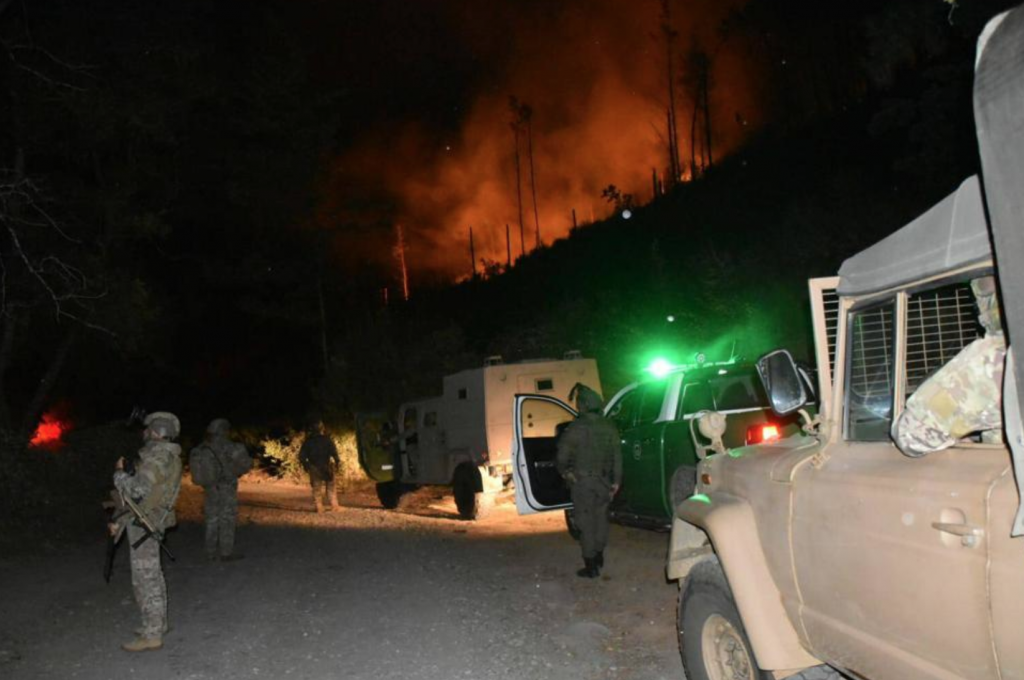 Coronel: Autoridades decretan toque queda ante nuevos focos de incendios forestales