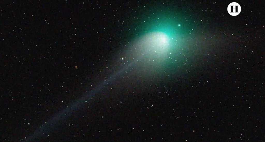 VIDEO| Comparten registros del paso del Cometa Verde en su mayor acercamiento a la Tierra