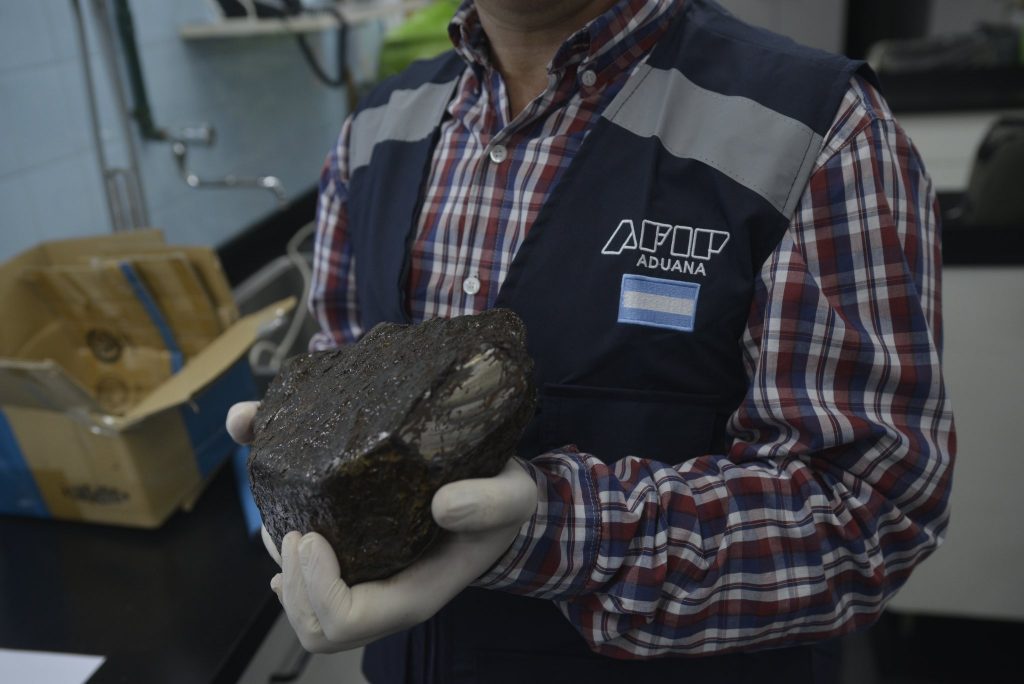 Aduana argentina descubre el contrabando de un meteorito desde Chile