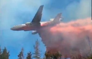 EN VIVO| Sigue el vuelo del Ten Tanker que ya despegó para combatir los incendios forestales