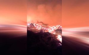 VIDEO| Desconocidos atacan maquinarias en Teodoro Schmidt y causan incendio forestal