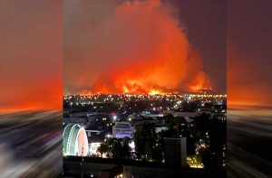 VIDEO| Dramáticas imágenes desde Chillán: Incendio forestal provoca daños y Alerta Roja