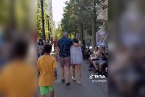 VIDEO|“Amarillo”: Funan a José Luis Repenning en vía pública mientras estaba con sus hijos