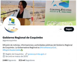 Contraloría cuestiona probidad de gobernadora de Coquimbo por #noadominga