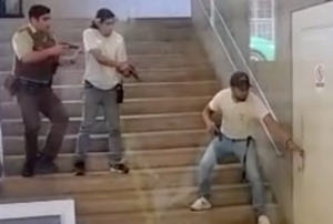 VIDEO| Captan intento de robo y detención de sujeto en estación del Metro de Valparaíso