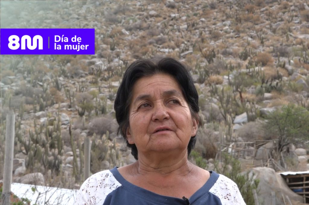 María Ochoa, criancera de Monte Patria: «La sequía nos sigue afectando»